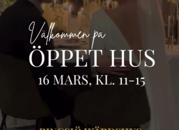 Planerar ni bröllop? Besök öppet hus på Ringsjö Wärdshus! 📍 Plats: Ringsjö Wärdshus, Skåne 📅 Datum: Söndag 16 mars 2026 ⏰ Tid: Kl. 11:00–15:00 💍 Drömmer ni om ett sagolikt bröllop i en magisk miljö? Välkommen till öppet hus på Ringsjö Wärdshus, där ni får chansen att uppleva vår vackra festlokal och natursköna omgivning. Möt Daniel och Isabell som gärna svarar på alla era frågor och hjälper er på vägen mot ert drömbröllop. ✨ Detta väntar på er: ✔ Rundvisning av vår romantiska bröllopslokal ✔ Möjlighet att träffa bröllopsleverantörer & få inspiration ✔ Tips och råd för att planera ert perfekta bröllop 📧 Anmälan: Skicka ett mejl till isabell@ringsjowardshus.se och säkra er plats redan idag! Vi ser fram emot att träffa er och vara en del av er bröllopsresa! 💕