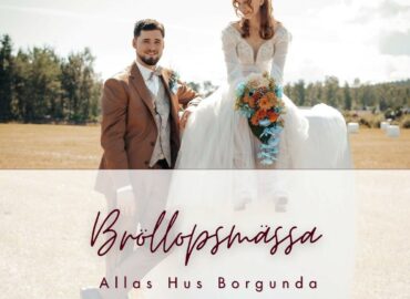 Romantik, inspiration och festplanering – besök bröllopsmässan i Allas Hus, Borgunda den 20 september!
