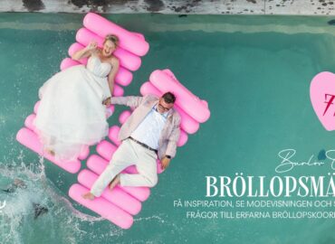 Bröllopsmässa på Burlöv Center med modevisning, bröllopsinspiration, ringar, blommor och liveplanering med bröllopsexperter – gratis event den 7 mars.