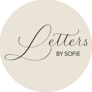 Letters by Sofie 